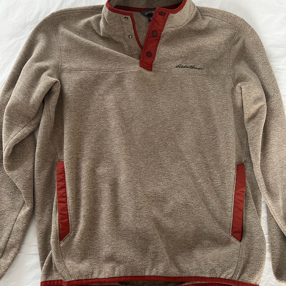 Eddie Bauer Spring fleece pullover